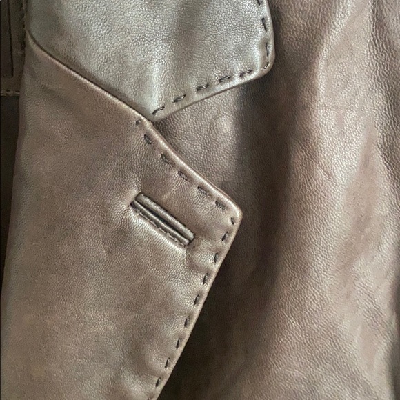 Marc New York Andrew Marc Leather Blazer - Picture 3 of 7